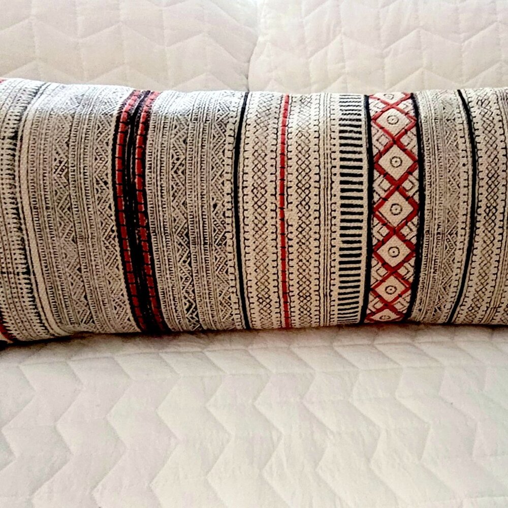 SURYA Large Lumbar Pillow
